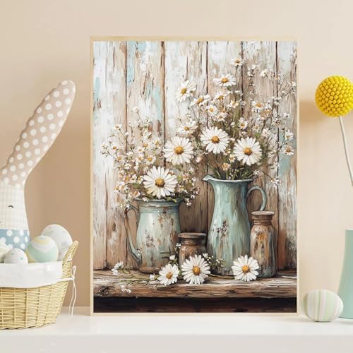 Diamond Art Kits for Adults, Flowers Diamond Art Painting Kits for Adults - Image 3