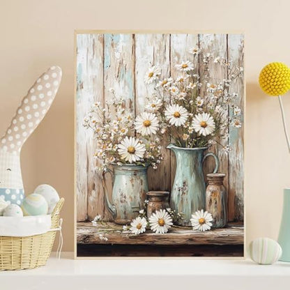 Diamond Art Kits for Adults, Flowers Diamond Art Painting Kits for Adults - Image 3