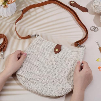 ACRNIGHEET Crochet Bag Kit for Beginners DIY Crochet Purse for Women - Image 4