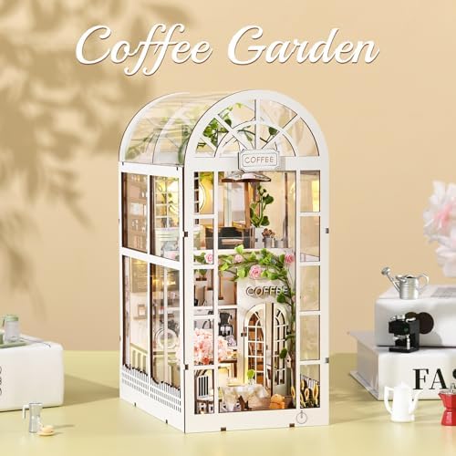 TOYQI Book Nook Kit, DIY Miniature Dollhouse Kit for Adults and Teens - Image 6