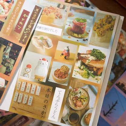 Japanese Sticker Book - 40 Sheets Cherry Blossom & Izakaya Food Stickers for Journals, Planners, Scrapbooking & Water Bottles - Kawaii Vinyl Decals (554 Pcs) - Image 6