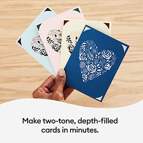 Cricut Insert Cards R10, Create Depth-Filled Birthday Cards, Thank You Cards, Custom Greeting Cards at Home, Compatible with Cricut Joy/Maker/Explore Machines, Princess Sampler (42 ct) (Pack of 3) - Image 3