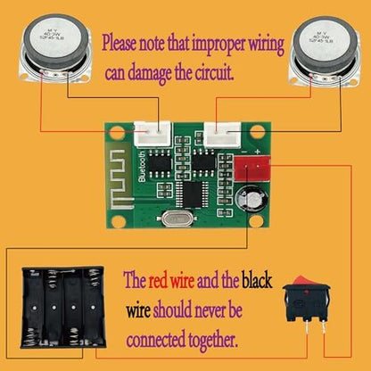 DIY Bluetooth Speaker Kit Wood Case, Teens & Adults STEM Electronic Project - Image 5
