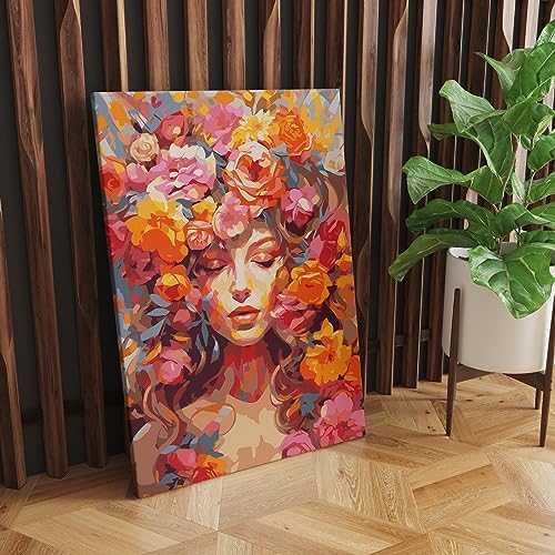 NiArt Paint by Numbers Kit for Adults Beginners, Canvas 16x20 Unframed - Image 3