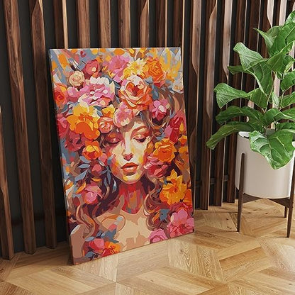 NiArt Paint by Numbers Kit for Adults Beginners, Canvas 16x20 Unframed - Image 3
