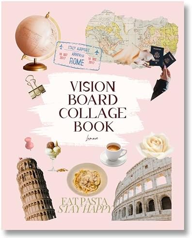 Lamare Vision Board Collage Book - 1000+ Images & Vision Board Supplies by Lamare