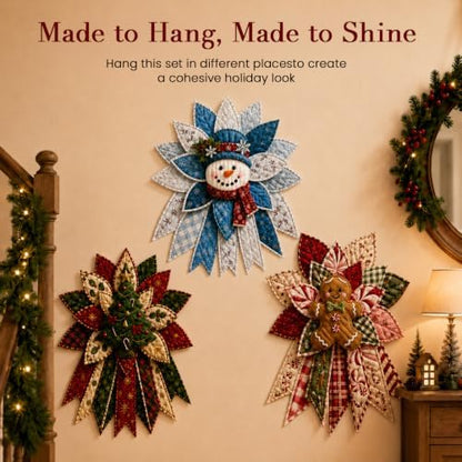 Daily Partner Quilted Christmas Door Hanging DIY Sewing Kit (3PCSA) - Image 7