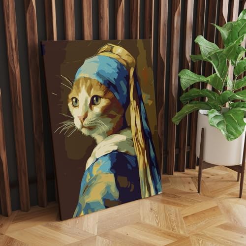 NiArt Paint by Numbers Kit for Adults Beginners, Canvas 16x20 Unframed - Image 3