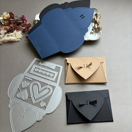 Lapoo Tool Metal Cutting Die for Scrapbooking - Durable, Cut Stencils for DIY Scrapbook Photo Album Decorative Paper Card, Card Making Supplies, Embossing (Envelope 6 x 3.9 in) - Image 5