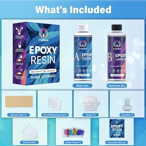 Vivresina Epoxy Resin Kit 16 OZ for Crafts - Image 6