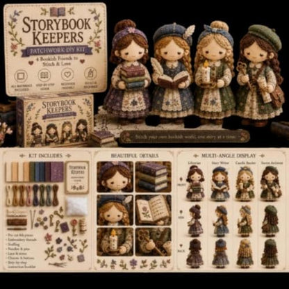 Forest Patchwork DIY Kit Series Beginner Sewing Craft Kit, #D - Image 7