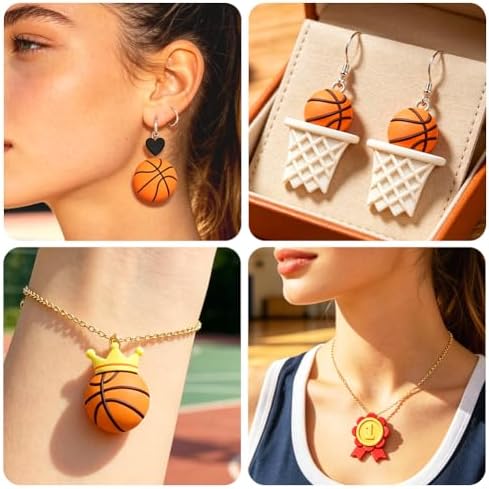 ORIGACH 17 Pcs Basketball Sports Theme Polymer Clay Cutters Set - Image 6