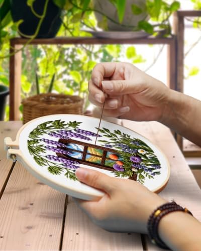 TINDTOP Embroidery Kit for Adult, Embroidery DIY Starter Kit - Image 4