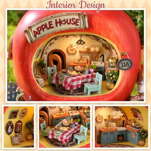 DIY Miniature House Kit with Furniture for Kids Teens Adults Aged 14+ - Image 6