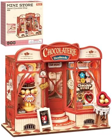Rolife Chocolate Shop DIY Miniature House Kit by Rolife