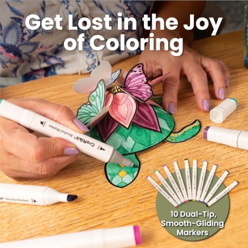 Craftikit Adult Paper Craft Kit for Women, 15 Bird & Butterfly Projects - Image 7