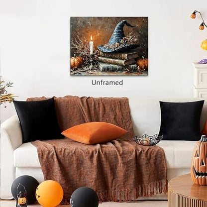 AIBOERL Paint by Numbers Kit for Adults Beginner,Halloween 12X16In - Image 5