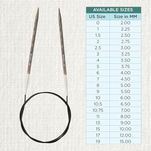 KnitPro Dreamz Fixed Circular Needles 40" (100cm) | US Size 7 (4.5mm) - Image 4