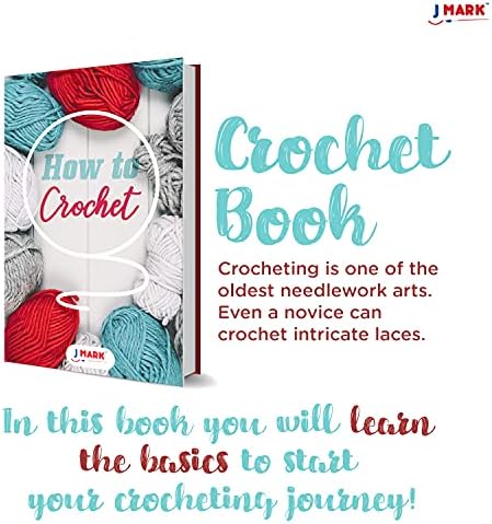 J MARK Acrylic Crochet Kit for Beginners – Premium Crochet Starter Kit for Adults Bundle - Image 5