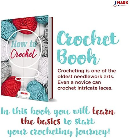 J MARK Acrylic Crochet Kit for Beginners – Premium Crochet Starter Kit for Adults Bundle - Image 5