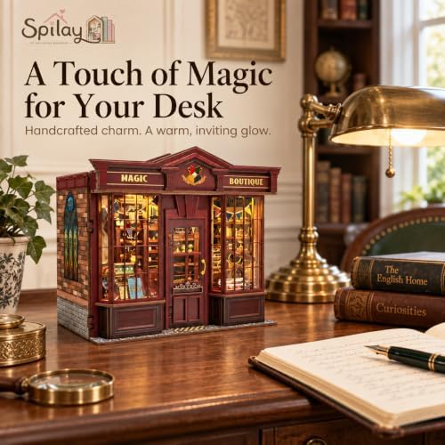 Spilay DIY Miniature House Kit for Adults, Miniature Dollhouse Building Kit - Image 4