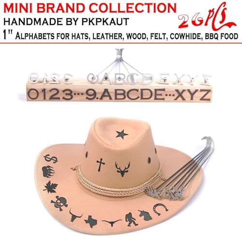 26Pcs 1" Custom Branding Iron for Wood, Leather Branding Stamp - Image 6