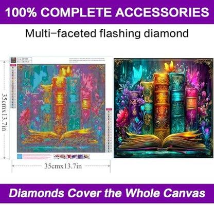 Diamond Art Kits for Adults,Magic Book Diamond Art Painting Kits for Adults - Image 4