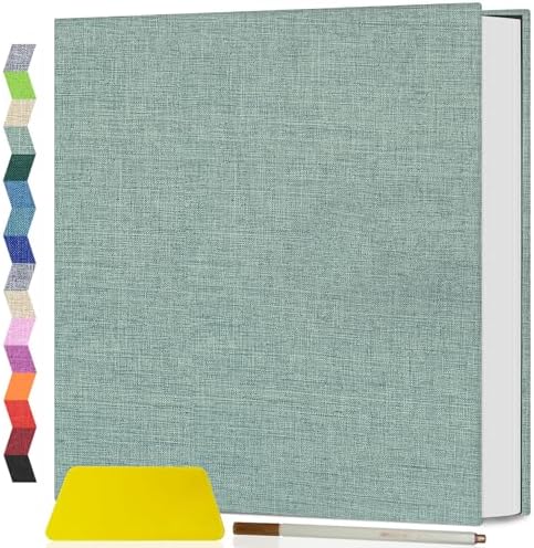 Popotop Photo Album Self Adhesive Scrapbook Album for 4x6 5x7 8x10 Pictures DIY Photo Book as Scrapbooking Supplies Kits, Birthday Gifts for Women Mom Wedding Baby Family Travel by Popotop