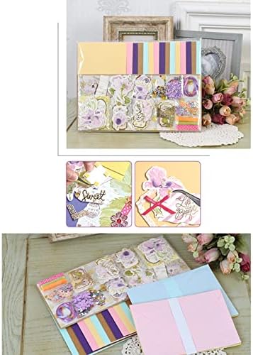 Gigicloud Paper Card Making Kits Colorful Handmade Greeting Card Kits DIY Making Material Set for Birthday Invitation, Thanksgiving, Christmas,Holiday,Baby Shower - Image 5
