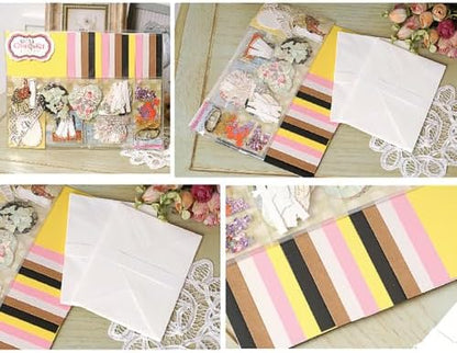 Huralona Greeting Card Making Supplies Envelope Kit Gift Anniversary Craft - Image 6