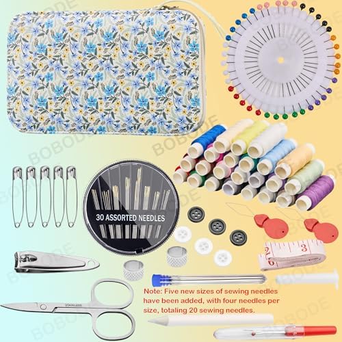 Bobode Cute Travel Sewing Kit for Adults & Beginners - Image 2
