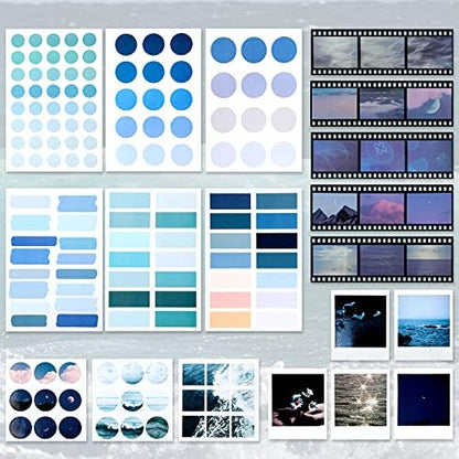 114 Pcs Aesthetic Scrapbook Kit DIY Junk Journaling Supplies, Fresh Style - Image 3
