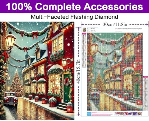 Christmas Diamond Art Kits for Adults, Diamond Art Painting Kits for Adults - Image 4