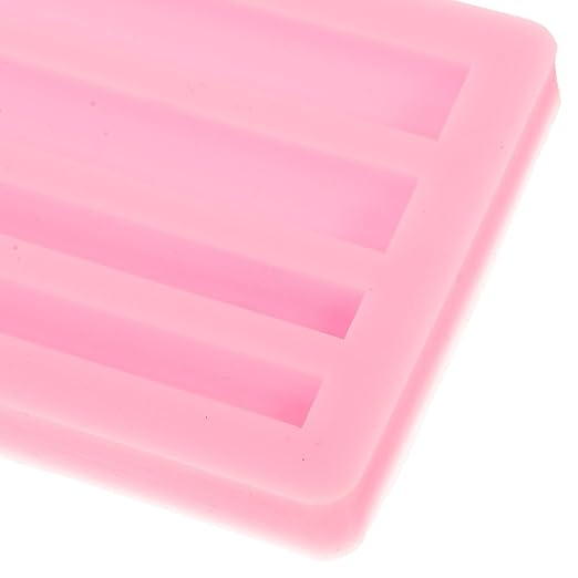 EXCEART Half Round Silicone Wax Stick Mold 6.38X2.56 Inch for Candle Making DIY Wax Seal Stick Mold Versatile Silicone Molds Candles for Home Craft Projects