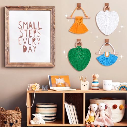 NEXBOX Macrame Kit for Kids & Adults Beginners, DIY Crafts for Girls Age 6-8 8-12 Year Old, Gifts Ideas for Birthday & Christmas - Colorful 3mm Cord - Image 5