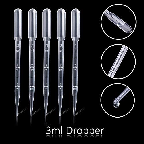 Woohome 66 PCS Epoxy Resin Tools Kit, Silicone Mold Tool Included Measuring Cup, Silicone Mixing Cups, Tweezers with Mixing Sticks, Dropping Pipette, Finger Cots, Sanding Strip for Jewelry DIY - Image 6