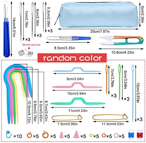 Cable Needles for Knitting Accessories Kit Knitting Kits Knitting Supplies - Image 2