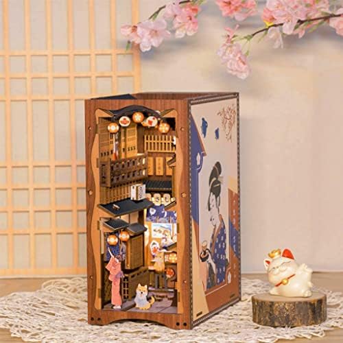 CUTEBEE Book Nook Kit DIY Miniature House Japanese Street Diorama - Image 2