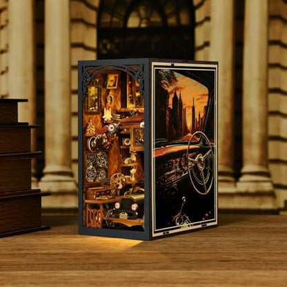 Book Nook Kit, Book Nook Kits for Adults DIY Booknook Model Build - Image 5
