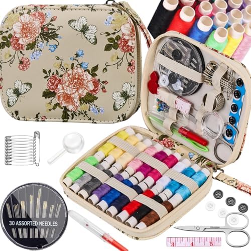 Floral Printing Travel Sewing Kit Cute Sewing Set - Image 6