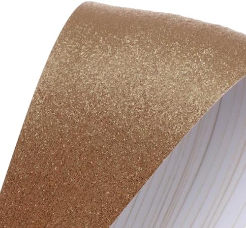 MECCANIXITY 360 Sheets Origami Paper Glitter Stars Papers Dark Brown Fold Paper for Beginner Arts Crafts Projects,0.4 x 9.5 Inch - Image 3