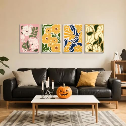Flower Paint by Number for Adults, Paint by Numbers Kit for Adults 8x12 in - Image 3