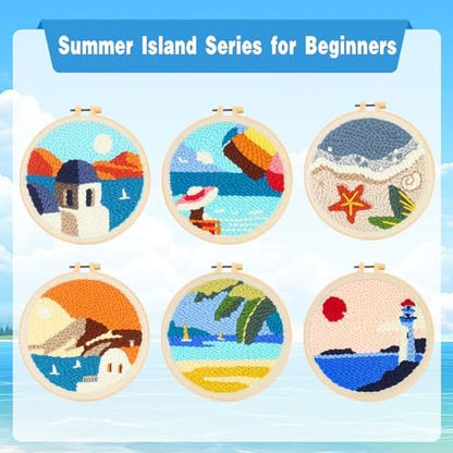 Lighthouse Punch Needle Kit for Beginners - Image 4