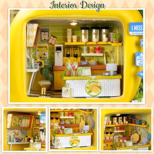 DIY Miniature House Kit with Furniture for Kids Teens Adults Aged 14+ - Image 6