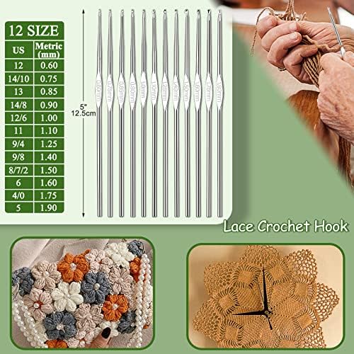 Coopay Upgraded Crochet Kit for Beginners, All-in-One Crochet Kits (63Pcs) - Image 5