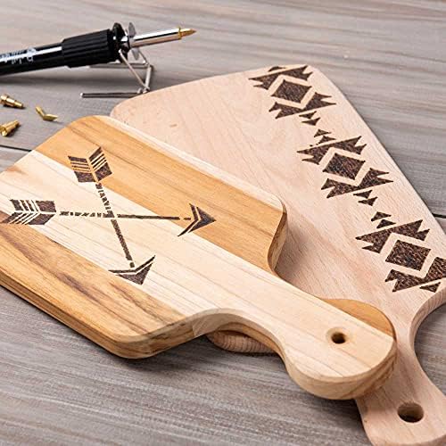 Wood Burning Kit, Set of 26 Art Supplies for Wood Burning Tool Kit, DIY Arts and Crafts, Wood Burning Kit for Adults, Great for Pattern Making, Shading and Texture, By Plaid Enterprises, 11879 - Image 5
