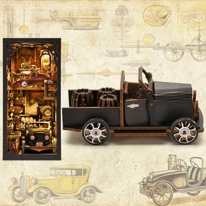 Book Nook Kit, Book Nook Kits for Adults DIY Booknook Model Build - Image 3