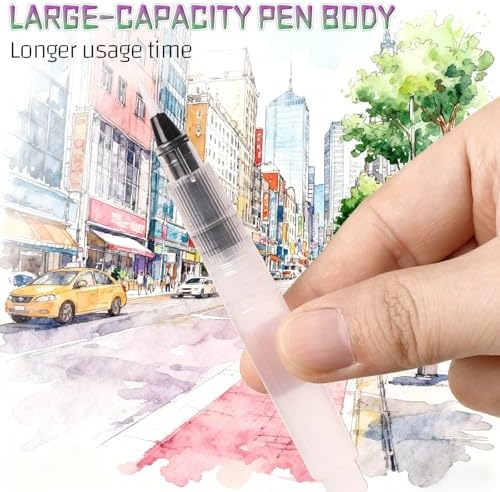 Creative Stress Relief Kit: 2026 Watercolor Workbook & DIY 3-Fold Painting Pad for Beginners, All-in-One Travel Art Set (A Set) - Image 5