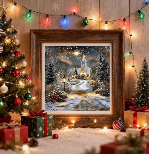 Xylogist Christmas Diamond Art Kits for Adults, Diamond Painting Kit - Image 2
