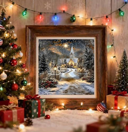 Xylogist Christmas Diamond Art Kits for Adults, Diamond Painting Kit - Image 2